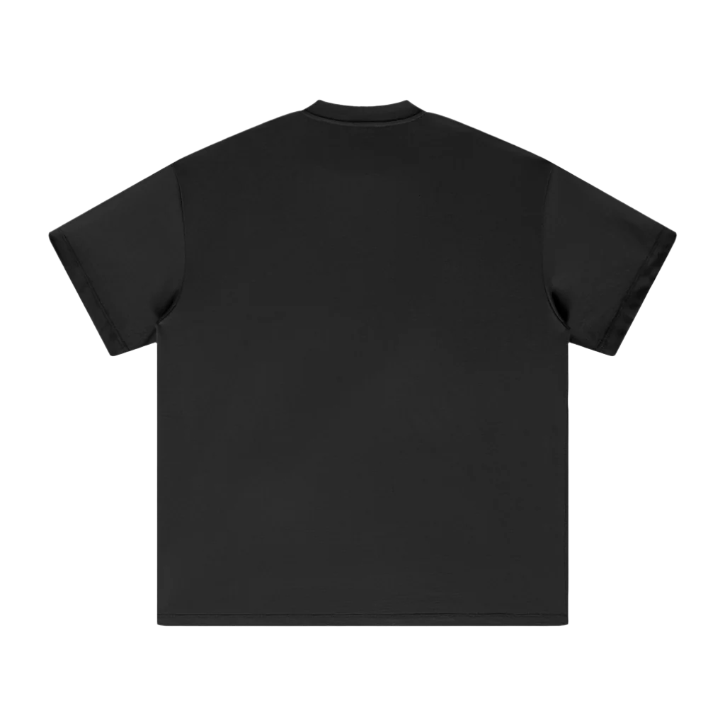 Trust God Oversized Tee - Black